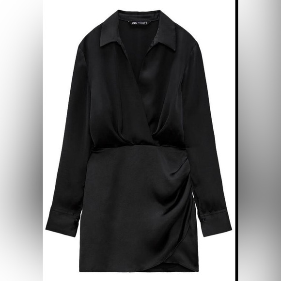 ZARA - Viral Black Dress - Picture 3 of 3